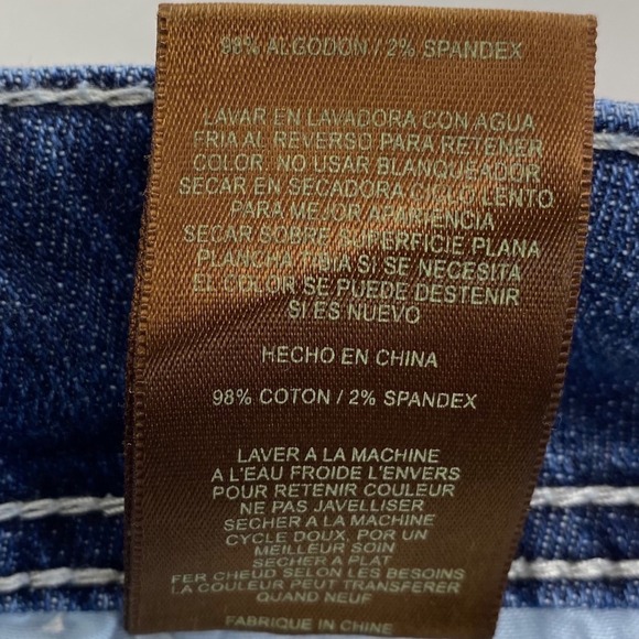 KUT from the Kloth Jeans Womens Size 10 Cuffed Cropped Straight Leg Dark Wash - Picture 10 of 14